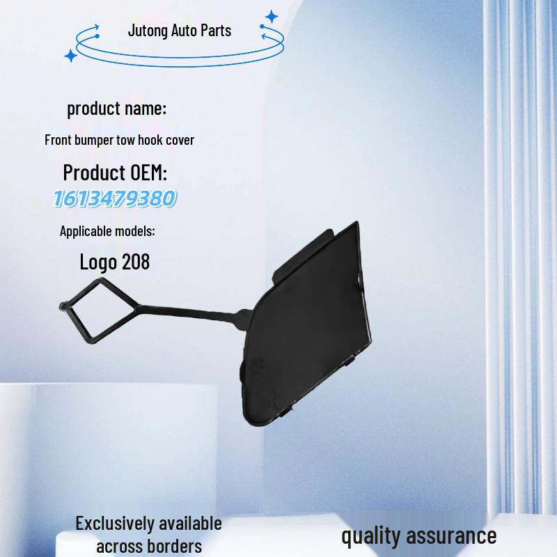 

Peugeot 208 Front Bumper Towing Cover OE1613479380 - Quality Assurance JuTong