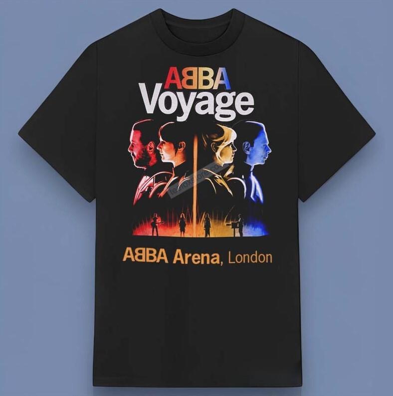 Original Design ABBA Konzert Arena London T-Shirt Größe S-4XL