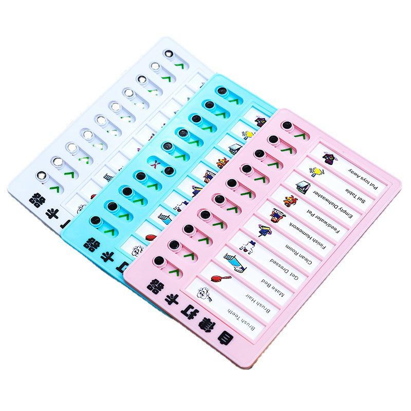 Tagesplaner für Kinder mit Memo-Whiteboard