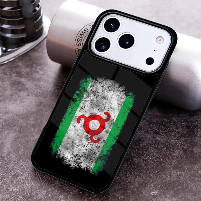 Ingushetia Flag soft Phone Case for iPhone 17 16 15 Pro Max Air 14 13 12 11 Plus Shockproof Cover