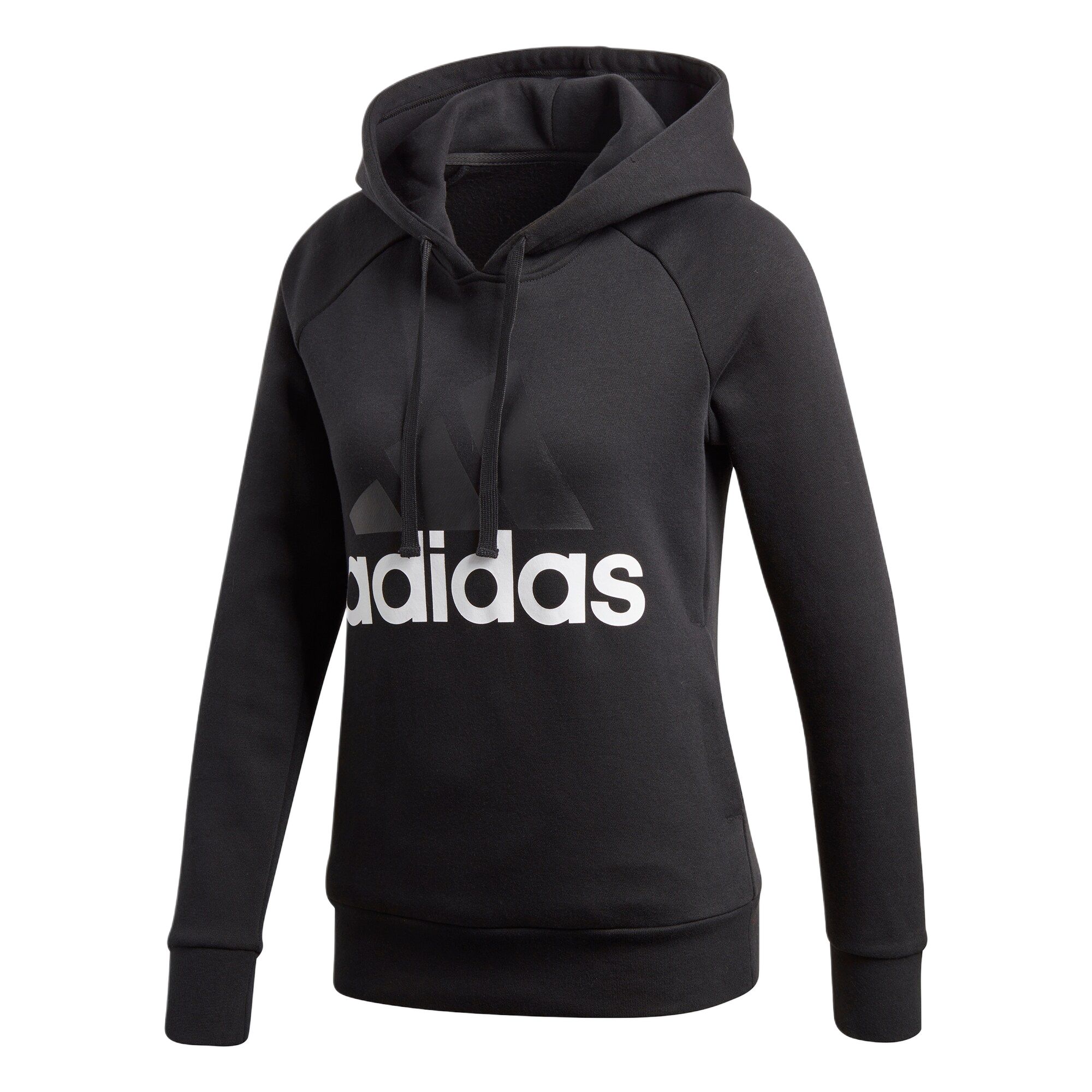 

Adidas Essentials Logo Comfortable Casual Sports Hoodie Women hoodies Black White BK7060 S