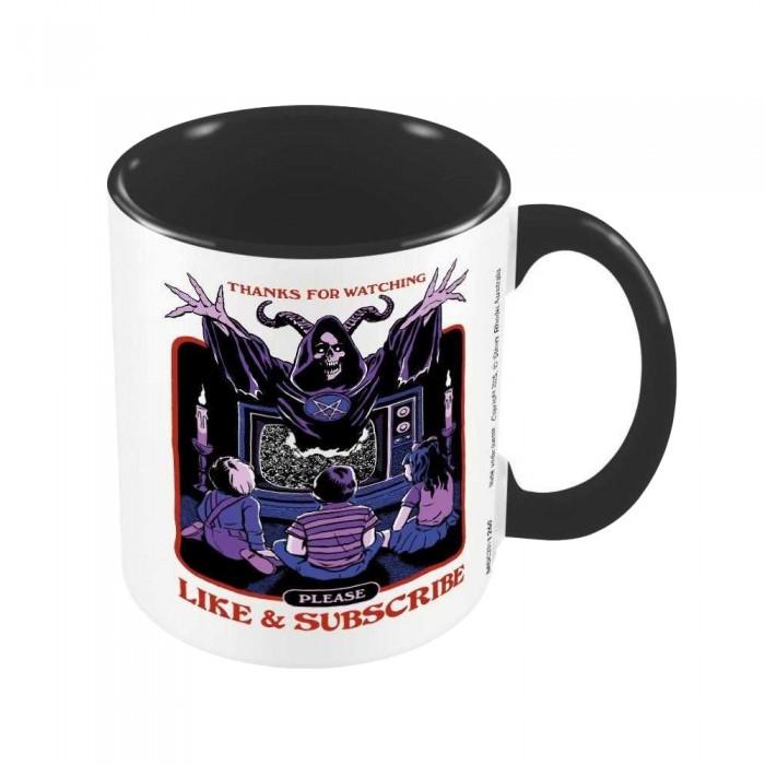 Steven Rhodes Like & Subscribe Inner Two Tone 325ml Mug