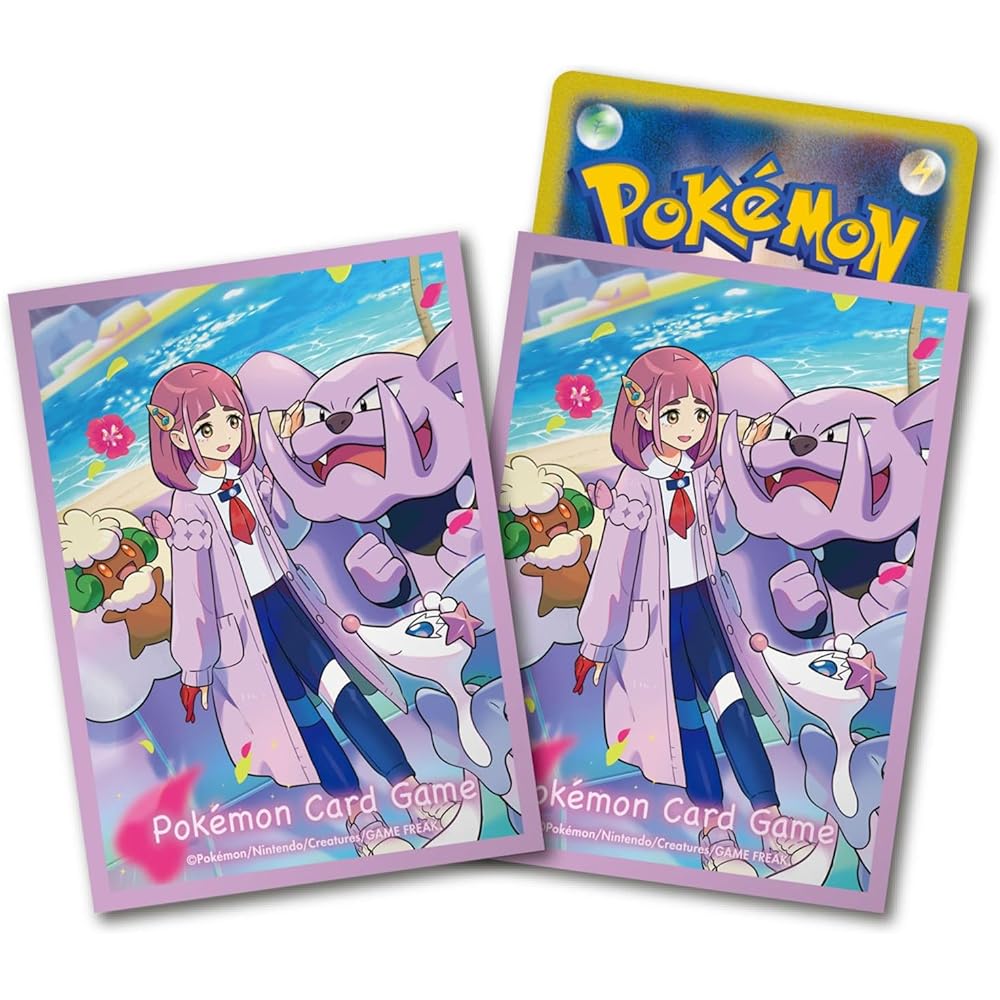 Pokemon Center Original Pokemon Card Game Deck Shield Taro Design