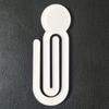 9pcs Creative Heat Transfer Bookmark Acrylic DIY Pattern Paper Clip  School Office Stationery