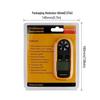 Pocket Digital Anemometer: Measures Wind Speed (0-30m/s) and Temperature, with Display.