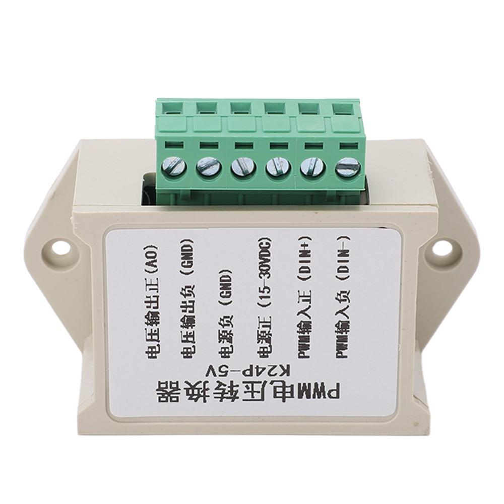 With Shell PWM Signal Converter 0‑100% PWM Signal Voltage Adapter  Interface Circuit