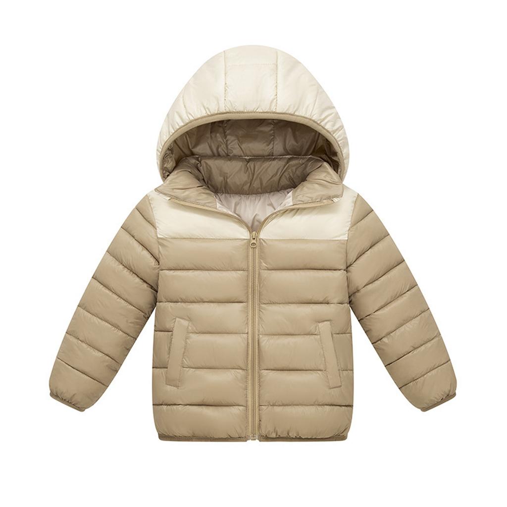 Children's Fashionable And Casual Thin Down Cotton Jacket