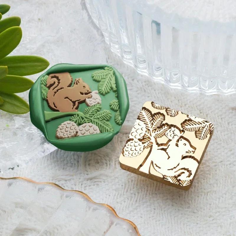 sealing stamp head  Animals Engraved Brass Seal stamp DIY scrapbooking Party gift invitation letter craft supplies ZT0136