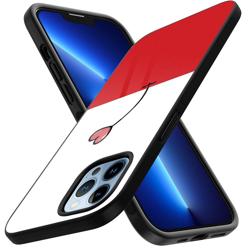 Pouzdro z tvrzeného skla Love Heart pro Iphone 14pro Max 13 11 12 Mini Xs Xr X Kryt pro Iphone 7 8 6s Plus Se 2022 Coque Capa