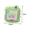 Magnetic Drawing Board Writing Painting Sketch Pad for Toddlers Kids green