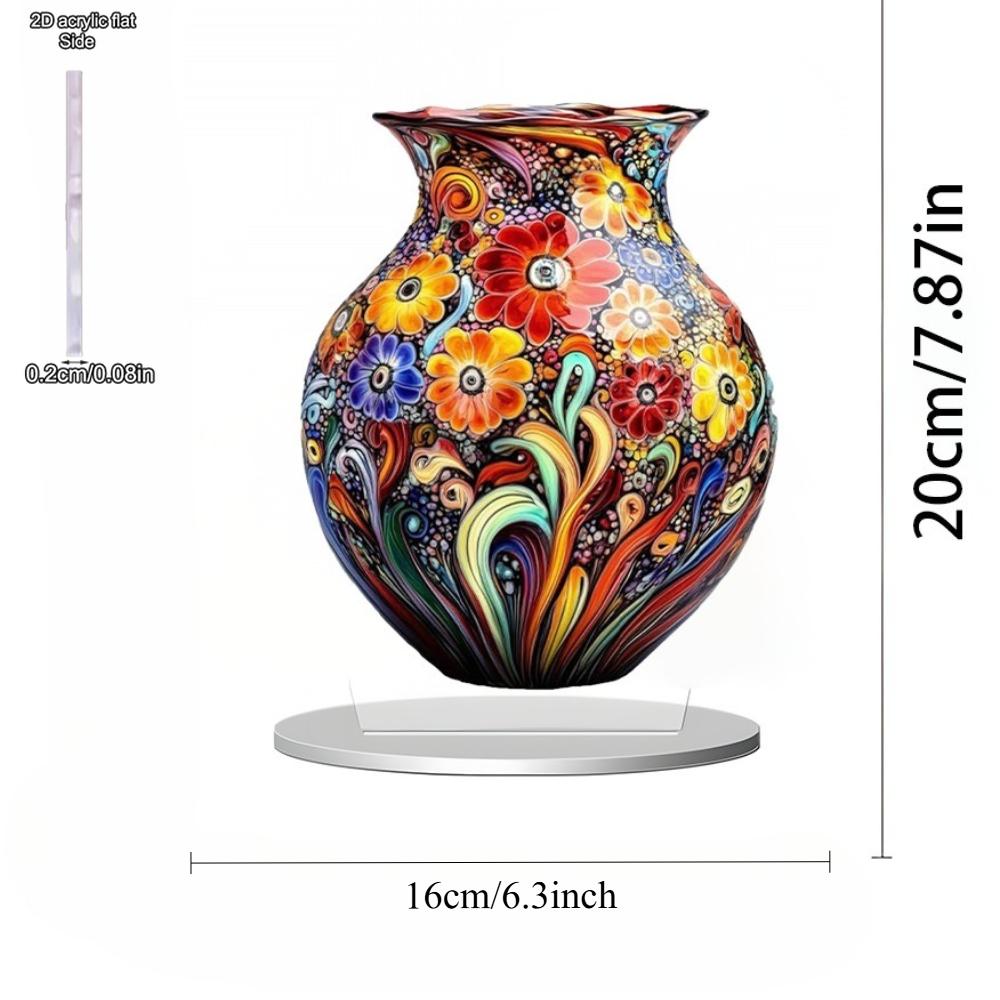 2D Flat Acrylic Dragon Decoration, Indoor and Outdoor Decoration - No Battery/electricity Required, Free Day Decoration, Shop Decoration, Durable