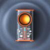 Tragbarer kabelloser Bluetooth-Lautsprecher mit Hi-Fi-Klang und Bass, 3D-Surround-Lautsprechern und Bluetooth-Woofer