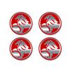 Aluminum 4PC 56mm Logo Badge Car Wheel Center Hub Caps Emblem Stickers For  Commodore Captiva Cruze Caprice VZ Accessories