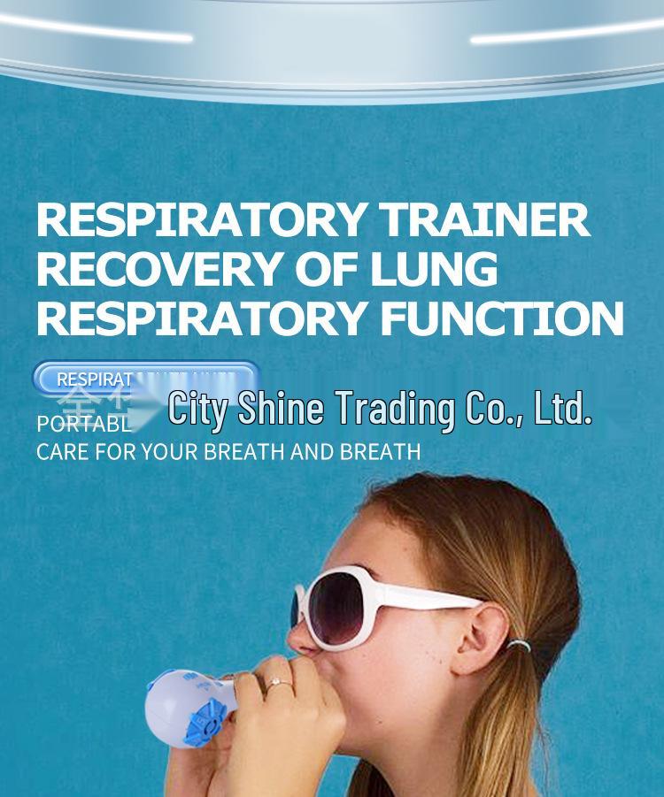 Justerbar Sports Puste-trener for Liten Lungekapasitet