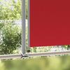 Einziehbare Seitenmarkise 160x300 cm Rot
