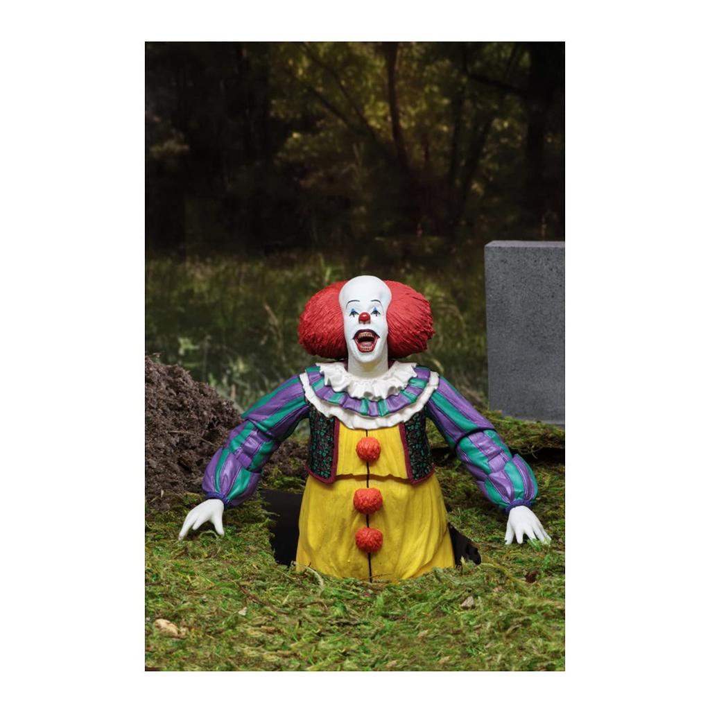 NECA Entertainment Collectibles IT Pennywise 1990 Action Figure (National Association) 7"