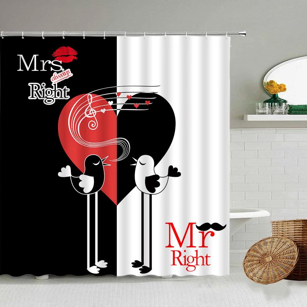 Cartoon Handbemalter Tier Duschvorhang, Katze, Vogel, Kaninchen, Pflanze, Blume, Kinder Badezimmer Dekor mit Haken, Hängender Sichtschutz