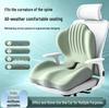 Memory Foam Seat Cushion: Posture Correction & Lumbar Support for Office or Student Use