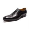 Spring New Men'S Dress Business Casual Leather Shoes British Retro Pointed Leather Shoes Men'S Shoes Wedding Shoes Large Size
