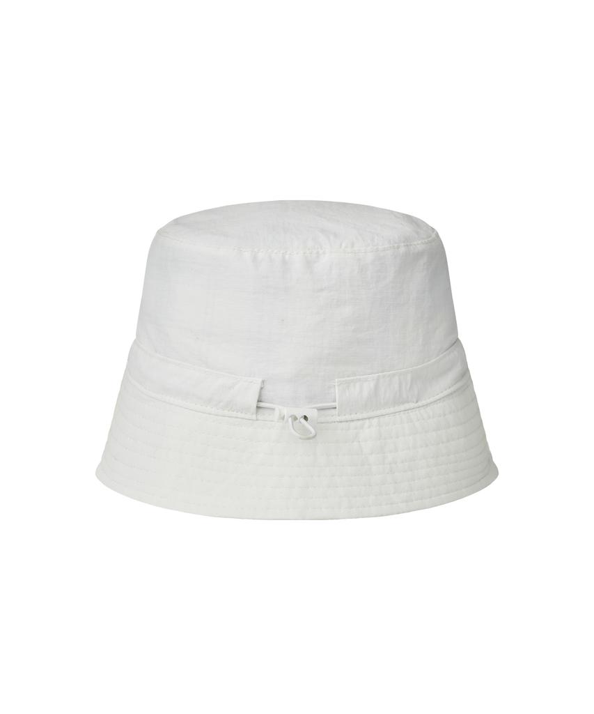 REST&RECREATION Reversible Nylon Bucket Hat - White