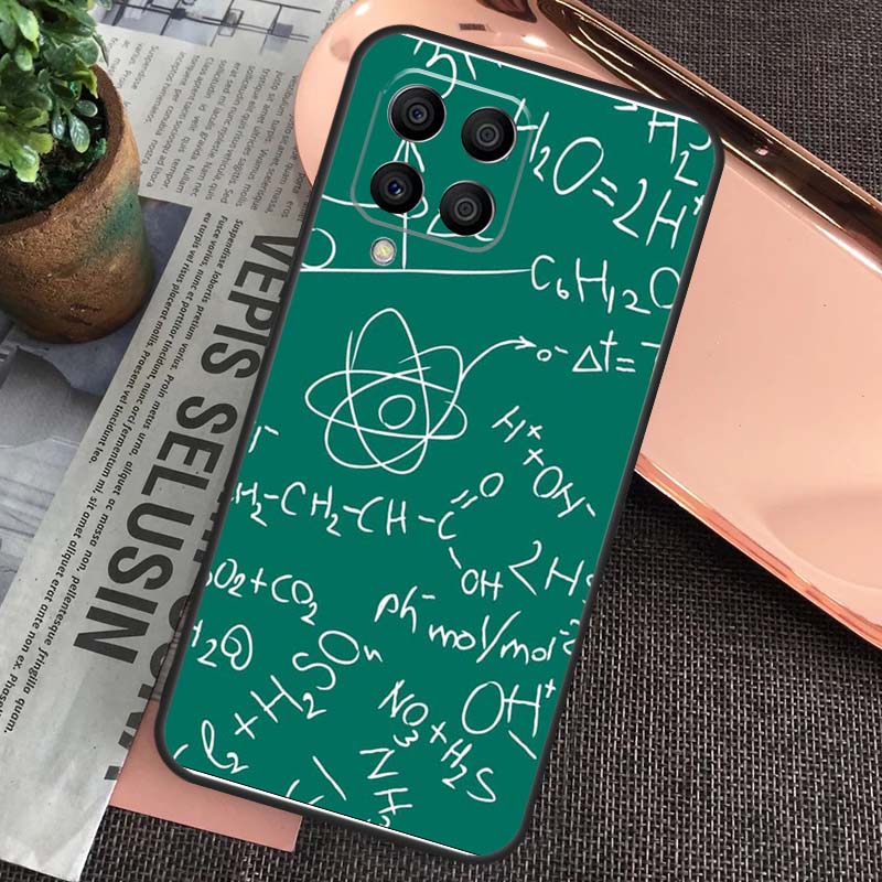 

Brains Science Math Physics Formulas For Samsung Galaxy M34 M54 M14 M53 M33 M13 M12 M32 M52 M20 M15 M55 M21 M51 M30s M31s Case Samsung M33