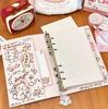PU Leather Dog A5 Four-Grid Detachable Card & Photo Storage Album Binder