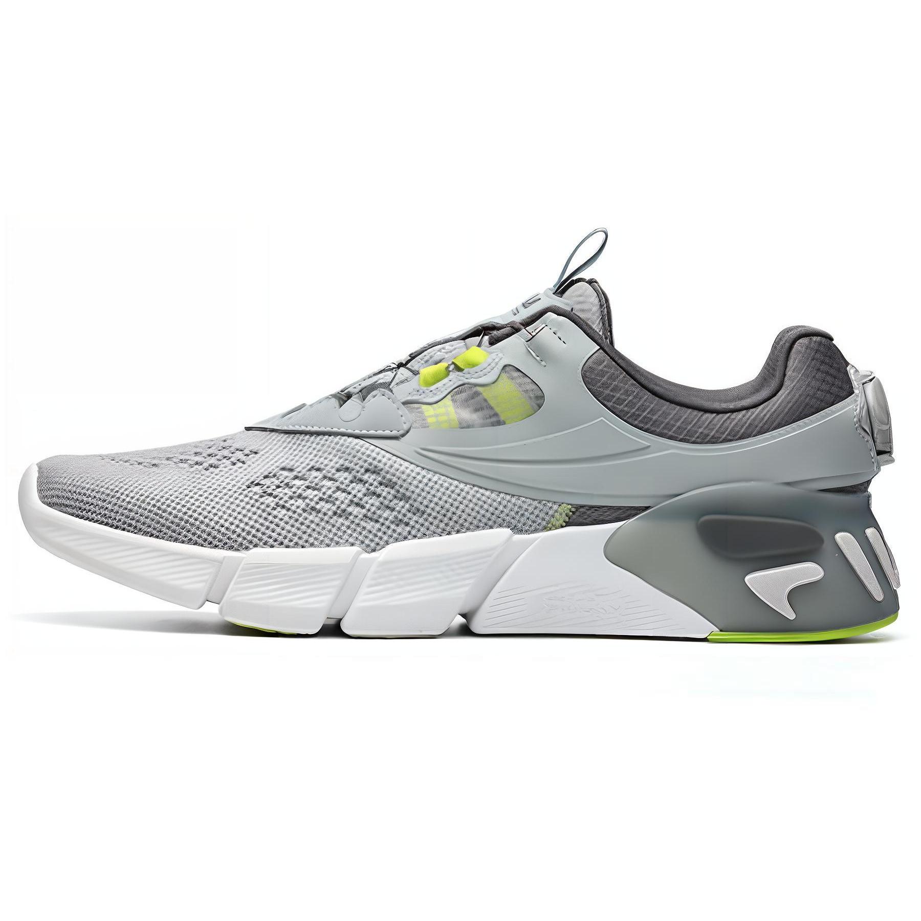 FILA Mind Bender 2 BOA Textile, TPU Low top Training Shoes Men s Premium Gray Tone A12M142120FHR 40.5