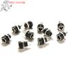 (YOUU06)10PCS DC Power Supply Jack Socket Female Panel Mount Connector 2-Pin 5.5 X 2.1mm Plug Adapter 2 Terminal Types 3A 12v
