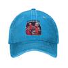 Stephen Bunting Bootleg Washed Denim Baseball Caps Snapback Baseball Hats Breathable Casquette Outdoor Unisex