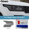 Car Headlight Protective Film Smoked Black Tint Wrap Vinyl Transparent TPU Protective  For Range Rover Vogue L405 2013-