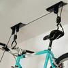 Heavy Duty Metal Bike Ceiling Hanger With  Height Tool For Garage Home Organization
