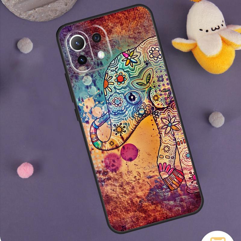 Cute Elephant Case For Xiaomi 15T Pro 13T 14T 14 15 Ultra 17 Pro Max POCO F8 Pro F5 F6 F7 X5 X6 X7 Cover