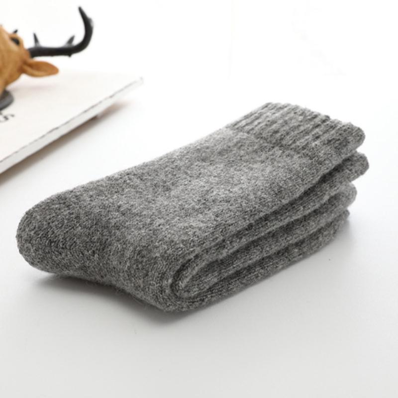 Super Thick Winter Socks Merino Wool Rabbit Socks Against Cold Russia Winter Warm Male Men Socks