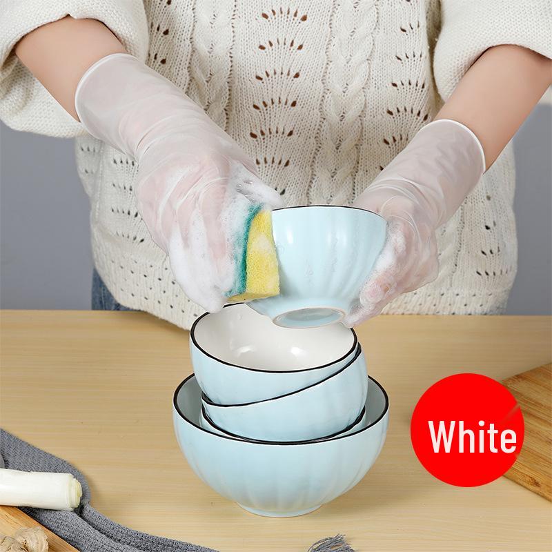High Elastic 12inch Powderfree Nitrile Gloves Thickened Multipurpose Disposable Household Gloves
