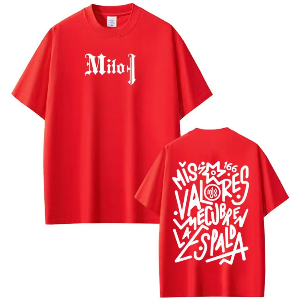 

Rapper Milo J Fashion Graphic T-shirts Men Women Fashion T-shirt Summer Short-sleeved, Loose Casual Harajuku T-shirts Streetwear 4XL