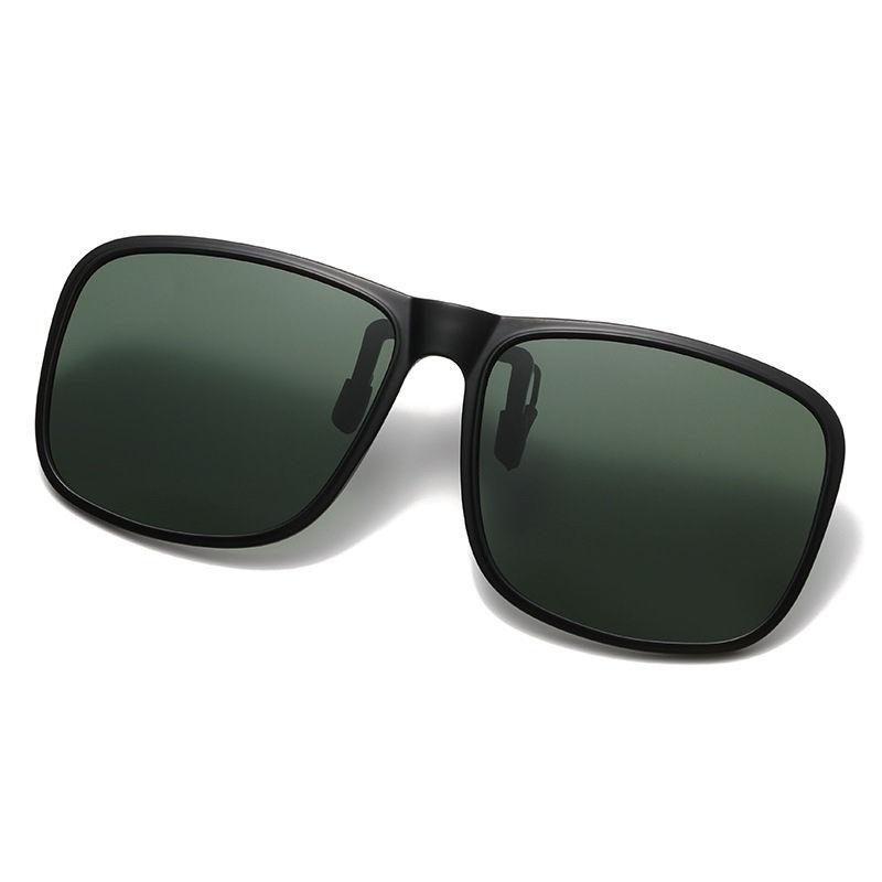 Polarized Clip On Sunglasses Anti-Glare Flip Up Photochromic Polarised Sunglasses for Driving Travel GZW