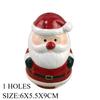 Nordic Creative Ceramic Spice Bottle Santa Claus Pepper Shaker Christmas Desktop Decorations Salt Shaker Kitchen Decoration