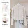 Women's Autumn Stand Collar Pilates Yoga Jacket: Plus Velvet, Quick Dry, Long Sleeve, Zipper Fitness Top for Running and Active Wear