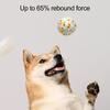 Yousheng Dog Ball Toy High Elastic Bite Resistant Anxiety Relief with Unique 3D Protrusions for Aggressive Chewers Interactive Pet Supplies