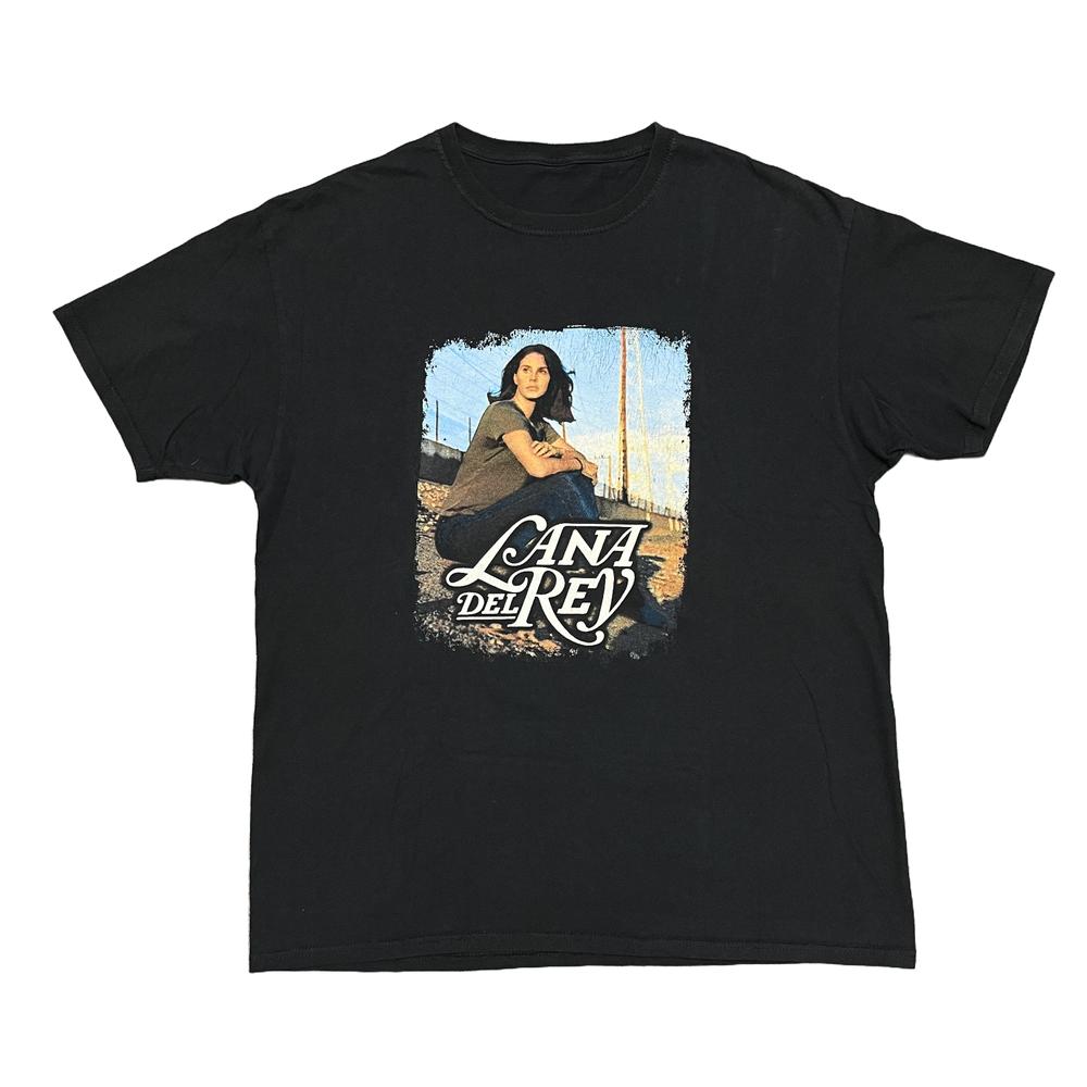 Lana Del Rey Shirt Large Black Tour Concert Band Tee Fiona Apple Mazzy Star Y2K XXXL