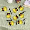 Set of 10 Little Yellow Duck Hairpin 3D Headset Clip Cute Hairpins Fashionable DIY Duckbill Clip for Headwear Enthusiast