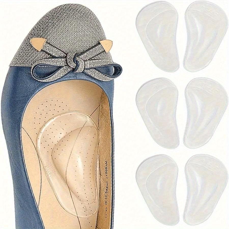 1 Pair Forefoot Padding, Soft Insole For Shock Absorption, Unisex Sole Pads