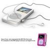 Mini MP3 Player Portable Metal Clip Music Supporting 3.5mm Interface Micro Stereo Fashion Display Relaxing