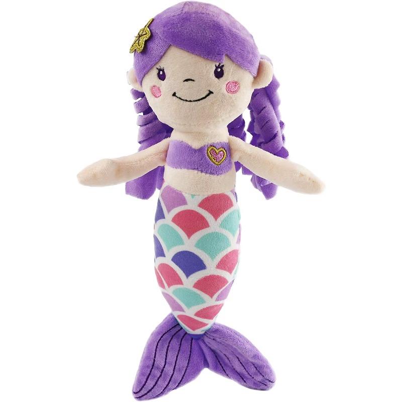 30cm Mermaid Princess Stuffed Animals Soft Plush Toys Doll Undersea Elves Plush Doll Birthday Children's Day for Toddler Girls