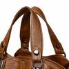 Fashion Vintage Leather Handbag Large Capacity Women's Crossbody Bag Middle-aged Women's Shoulder Bag for Daily Work Shopping and Socializing