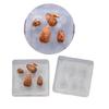 Epoxy Apricot Kernel Ornament Mold Silicone Crafts Mold for Home Decoration
