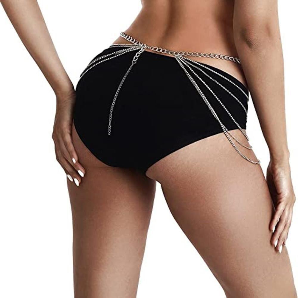 All-match Waist Corset Chain Belts Korean Body Chain Metal Waist Belts Women Waist Chain