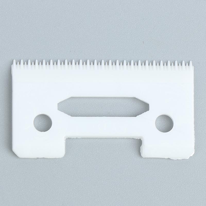 Mașină de tuns ceramică cu 2 găuri cu dinți eșalonați, cu lamă mobilă, fără fir, cu lamă înlocuibilă