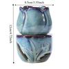 Tulip Shape Ceramic Oil Diffuser Exquisite Wax Melt Burners Essential Oil Burner  Office