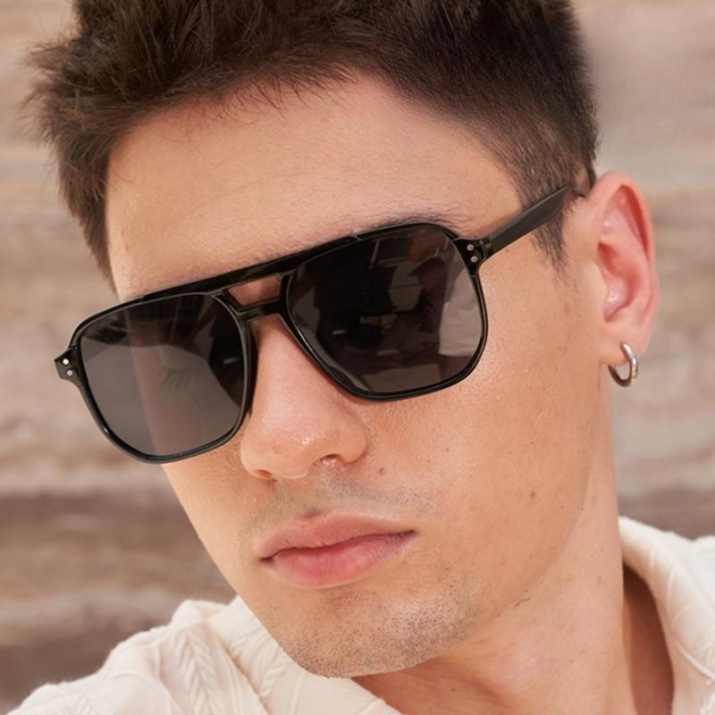 

1pc Men s Casual Fashion Glasses - Classic Full-Rim Design Lightweight & Durable, Includes Cleaning Cloth for Father’s Day черный серый